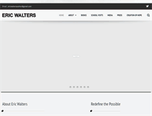 Tablet Screenshot of ericwalters.net